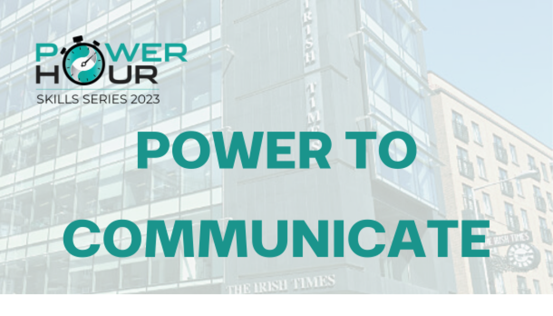 Power to communicate webinar