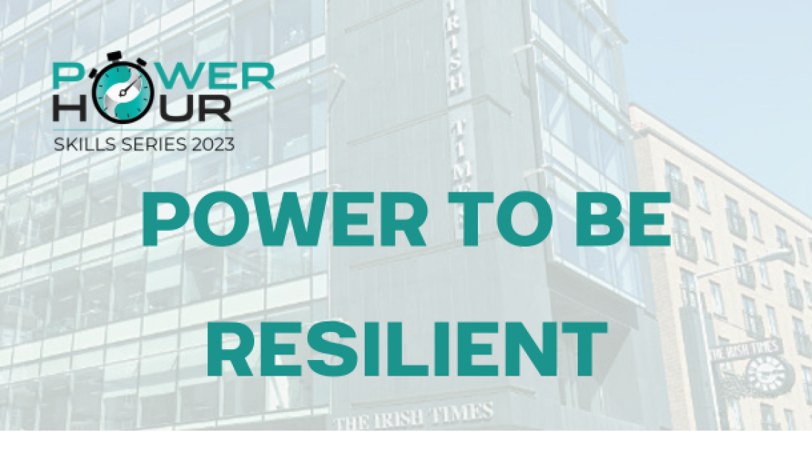 Power to be Resilient webinar