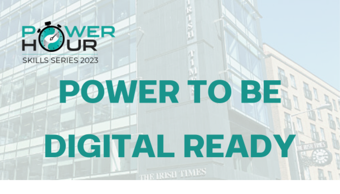 Power to be Digital Ready webinar